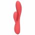 Loveline - oplaadbare, waterdichte vibrator met clitorisstimulator (roze)