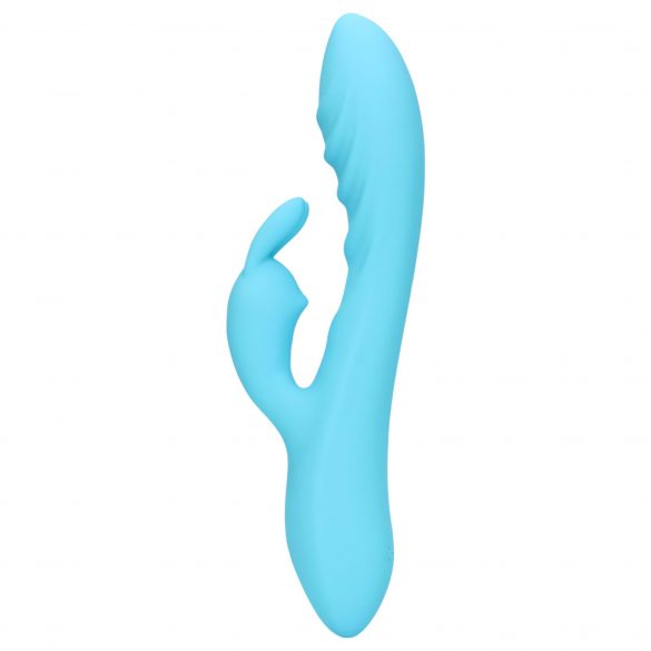 Loveline - oplaadbare, waterdichte konijnen-vibrator (blauw)