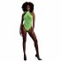 Au! - fluorescerend body met riemen (neon groen)