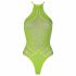 Au! - fluorescerend body met riemen (neon groen)