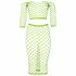 Ouch! - fluorescerende rok en top (neon groen)