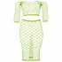 Ouch! - fluorescerende rok en top (neon groen)