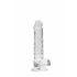 REALROCK - doorzichtige realistische dildo - helder (17 cm)