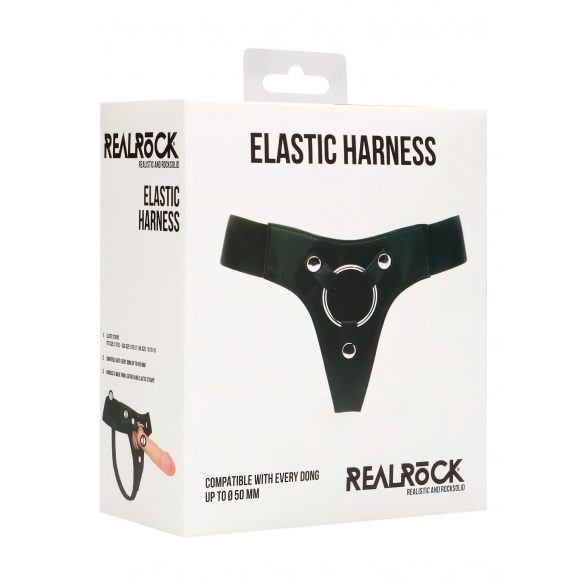 REALROCK Elastisch - voor universeel strap-on (zwart)