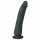 Easytoys - Zuignap siliconen dildo (21 cm) - zwart