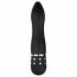 Easytoys Diamond Gebogen - mini vibratie staaf (zwart)