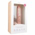 Easytoys - Grote dildo met zuignap en ballen (26,5 cm) - huidkleurig