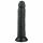 Easytoys - realistische dildo met zuignap (20,5cm) - zwart