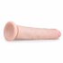 Easytoys - zuignap dildo groot (28,5 cm) - naturel