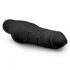 Easytoys Power Vibe - normale siliconen dildo vibrator (zwart)