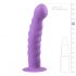 Easytoys - golvende, zuignap dildo (paars)