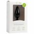 Easytoys Pointy Plug - anale dildo met trekkingsring - medium (zwart)