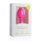 Easytoys Diamond Klein - anale dildo (roze-wit)