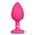 Easytoys Diamond Klein - anale dildo (roze-wit)