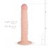 Real Fantasy Scott - realistische dildo - 25cm (natuurlijk)