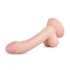 Real Fantasy Vince - dildo met balzak en voorhuid - 19,5cm (natuurlijk)