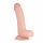 Echte Fantasie Cliff - realistische dildo met ballen - 22cm (natuurlijk)