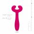 Easytoys Koppel - oplaadbare, waterdichte paren vibrator (roze)