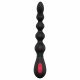 Cheeky Love - oplaadbare anale parels vibrator (zwart)