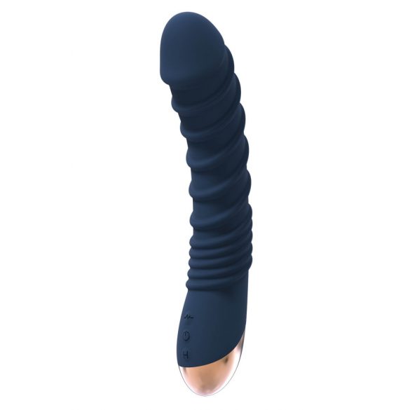 Goddess Aeolus - verwarmde G-spot vibrator (blauw)