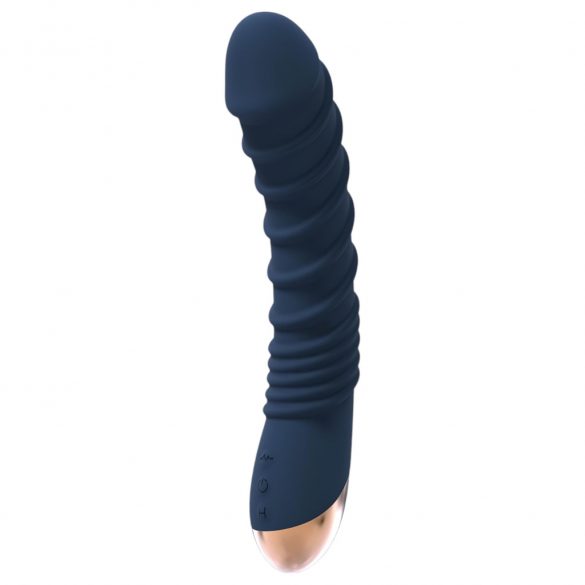 Goddess Aeolus - verwarmde G-spot vibrator (blauw)