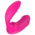 Vibes of Love Duo - oplaadbare 2in1 clitoris vibrator (roze)