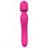 Vibes of Love Wand - oplaadbare, verwarmende, masserende vibrator (roze)