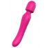 Vibes of Love Wand - oplaadbare verwarmende massager vibrator (roze)