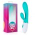 Good Vibes Only Blis Rabbit - oplaadbare rabbit vibrator (turquoise)