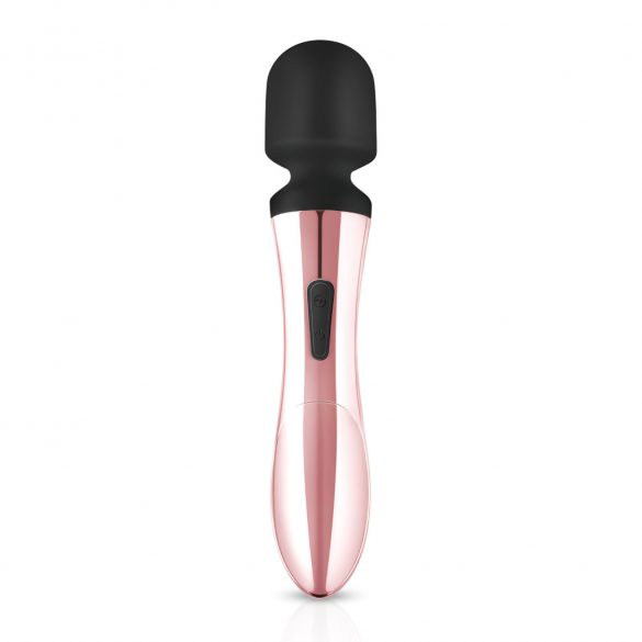 Rosy Gold Wand Curve - oplaadbare vibrerende massager (rosegoud)