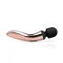 Rosy Gold Wand Curve - oplaadbare vibrerende massager (rosegoud)