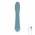 Bloom Roos - oplaadbare siliconen G-spot vibrator (turquoise)