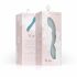 Bloom Roos - oplaadbare siliconen G-spot vibrator (turquoise)