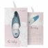 Bloom Tulip - oplaadbare siliconen clitoris vibrator (turkoois)