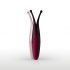 Senzi - draadloze, waterdichte clitoris vibrator (bordeaux)