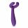 Easytoys Koppel - oplaadbare, waterdichte paren vibrator (paars)