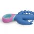 PMV20 Vice Double - Draaiende drievoudige vibrator (blauw)