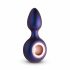 Hueman Deep Space - oplaadbare anale vibrator met trekring (paars)