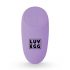 LUV EGG XL - oplaadbare, draadloze vibratie-ei (paars)