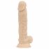 Real Fantasy Ashton - realistische dildo met ballen - 20,5 cm (natuurlijk)