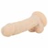 Real Fantasy Ashton - realistische dildo met ballen - 20,5 cm (natuurlijk)