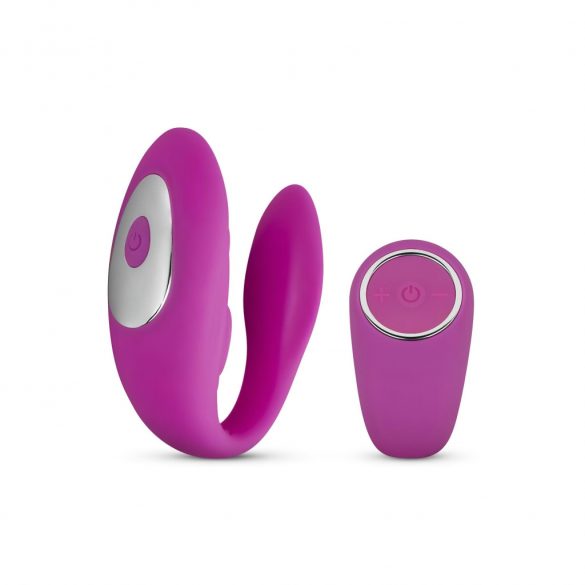 Easytoys Tap Dancer - oplaadbare, waterdichte, draadloze koppelvibrator (roze)