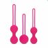 Easytoys LoveBalls - geishaballen set - 3-delig (roze)