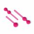 Easytoys LoveBalls - geishaballen set - 3-delig (roze)