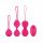 Easytoys LoveBalls - vibrerend kegelbal set - 3 stuks (roze)