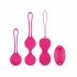 Easytoys LoveBalls - vibrerend kegelbal set - 3 stuks (roze)