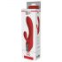 Rode Revolutie Sofia - oplaadbare vibrator met clitorisstimulator (rood)