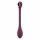 Glam - oplaadbare, waterdichte, buigbare G-spot vibrator (paars)