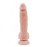 Mr. Dixx 7.6 - zuignap dildo met ballen - huidkleurig (19,5 cm)