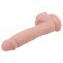 Mr. Dixx 7.6 - zuignap dildo met ballen - huidkleurig (19,5 cm)